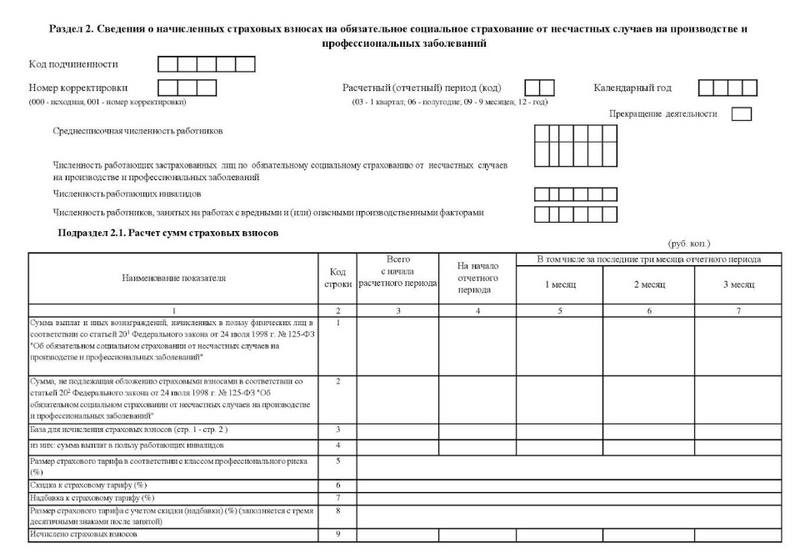 Заполнение раздела 2 ефс‑1. как сдать отчет по взносам на травматизм в 2023 году? — новости — профбухучёт