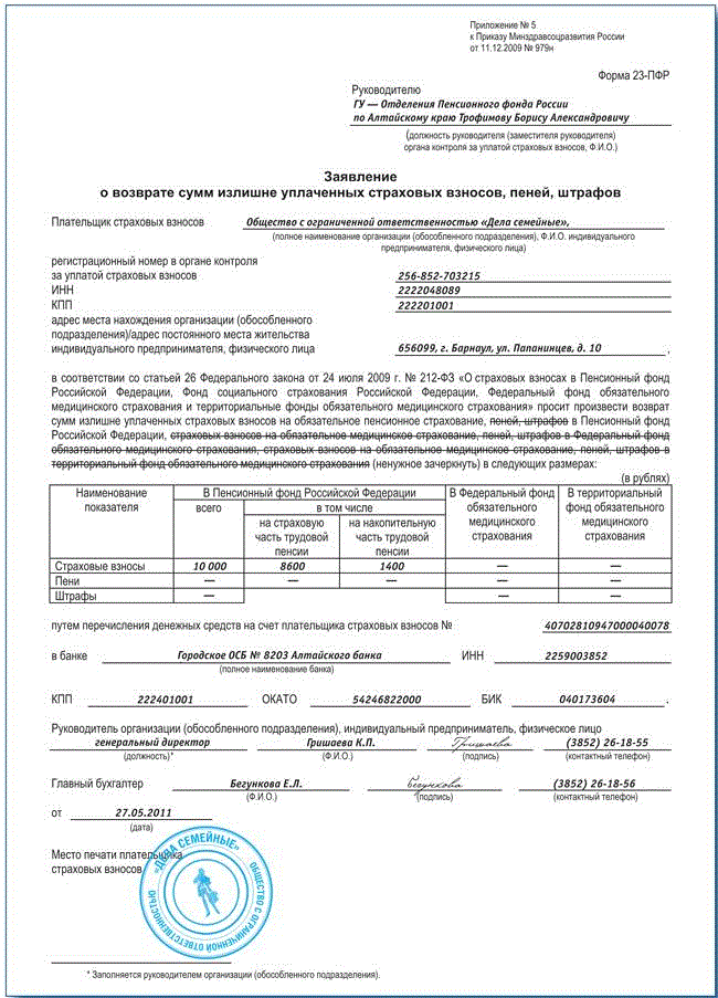 Как провести корректировку рсв-1, сроки сдачи, тип корректировки