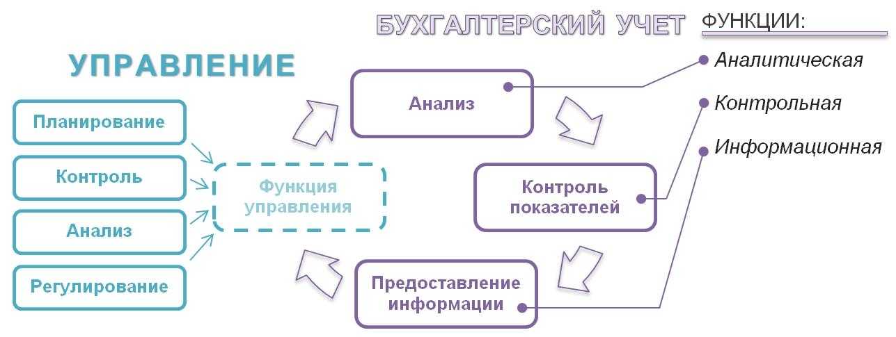 Функции бухгалтерского учета в системе управления