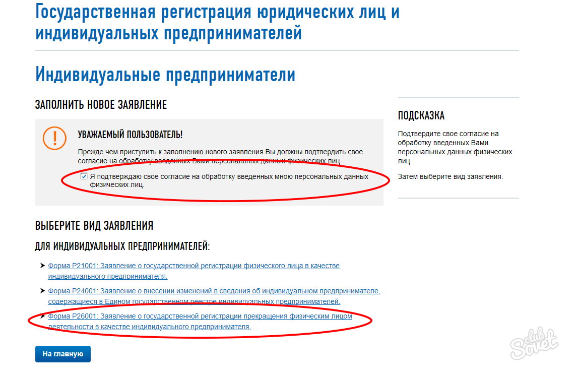 Принудительная ликвидация ип