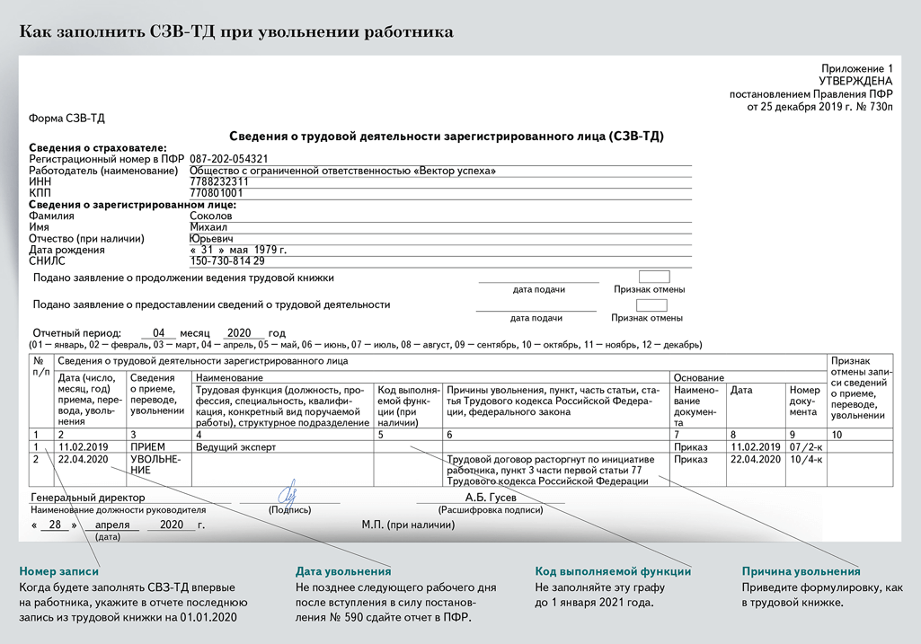 Форма 22 пфр бланк образец заполнения — ыанино-1