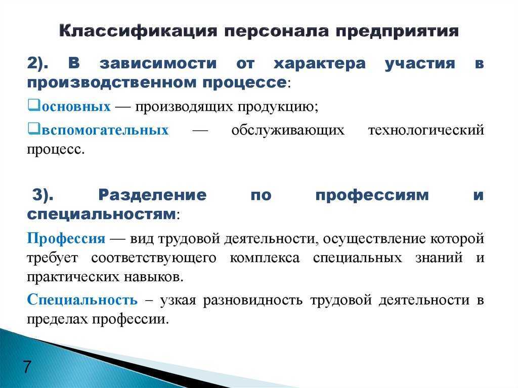 Профессии относящиеся к производственному технические персоналу