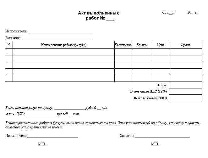 Рассказали, когда и как составить акт выполненных работ Подсветили особенности его использования при налогообложении и в судебных спорах