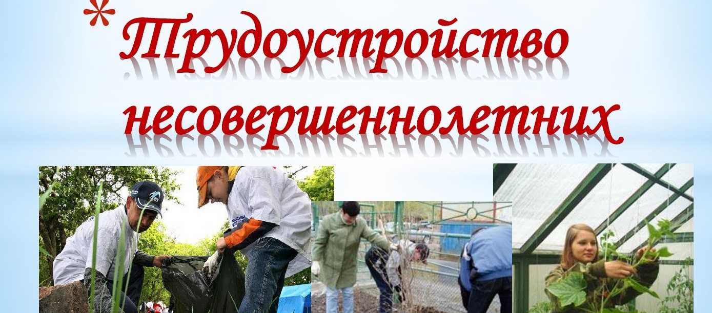 Трудоустройство несовершеннолетних граждан: особенности регулирования труда несовершеннолетних — «мое дело»