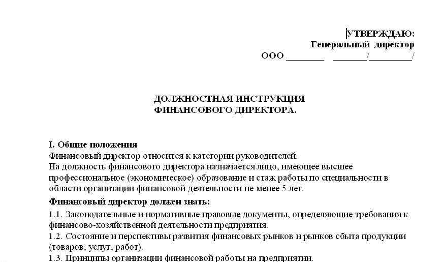 Что входит в должностные обязанности исполнительного директора ооо?
