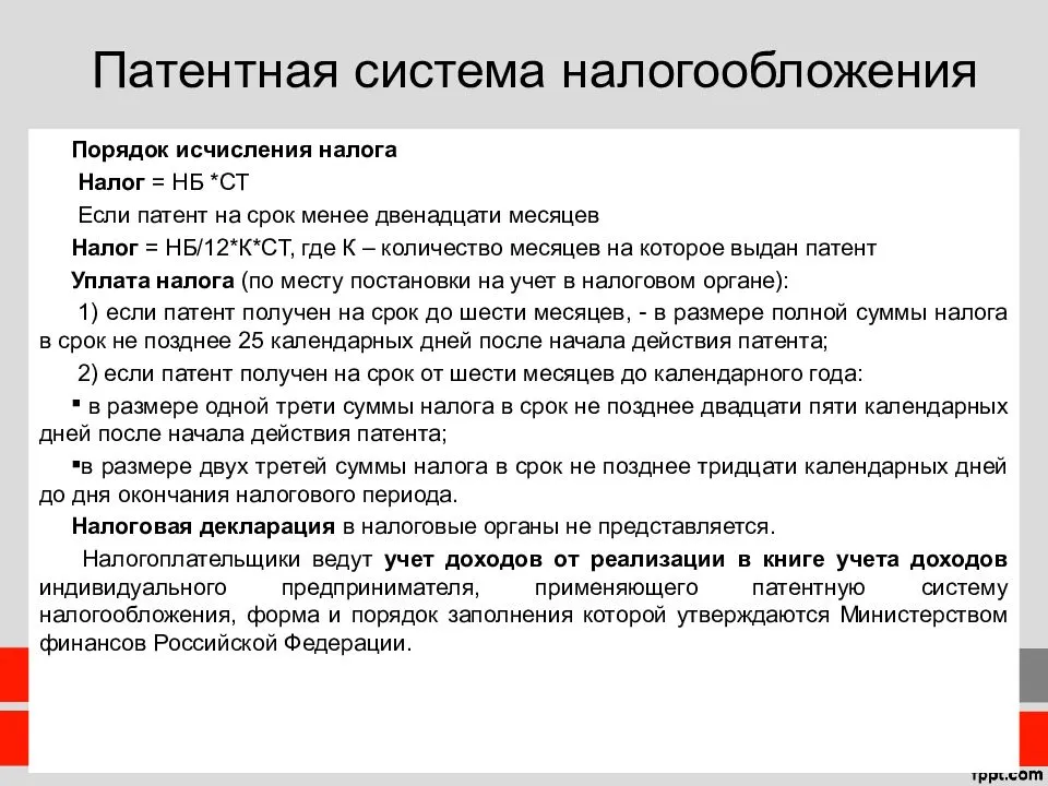 Патентная система налогообложения (псн) в 2023 году для ип + виды деятельности попадающие под патент для ип