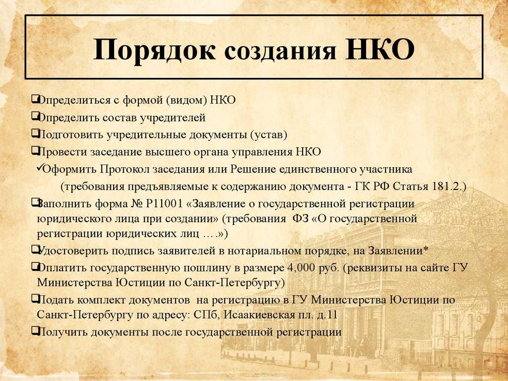Регистрация общественной организации в 2024 году: пошаговая инструкция
