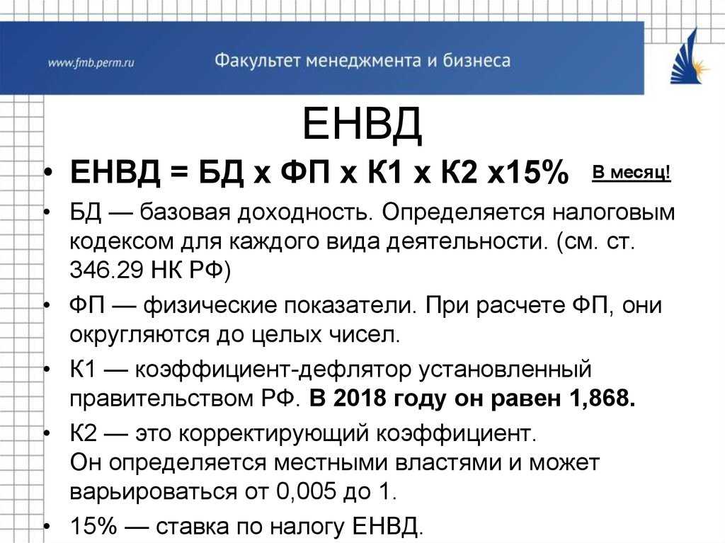 Расчет енвд для ип в 2024 году: онлайн калькулятор, формула и пример подсчета