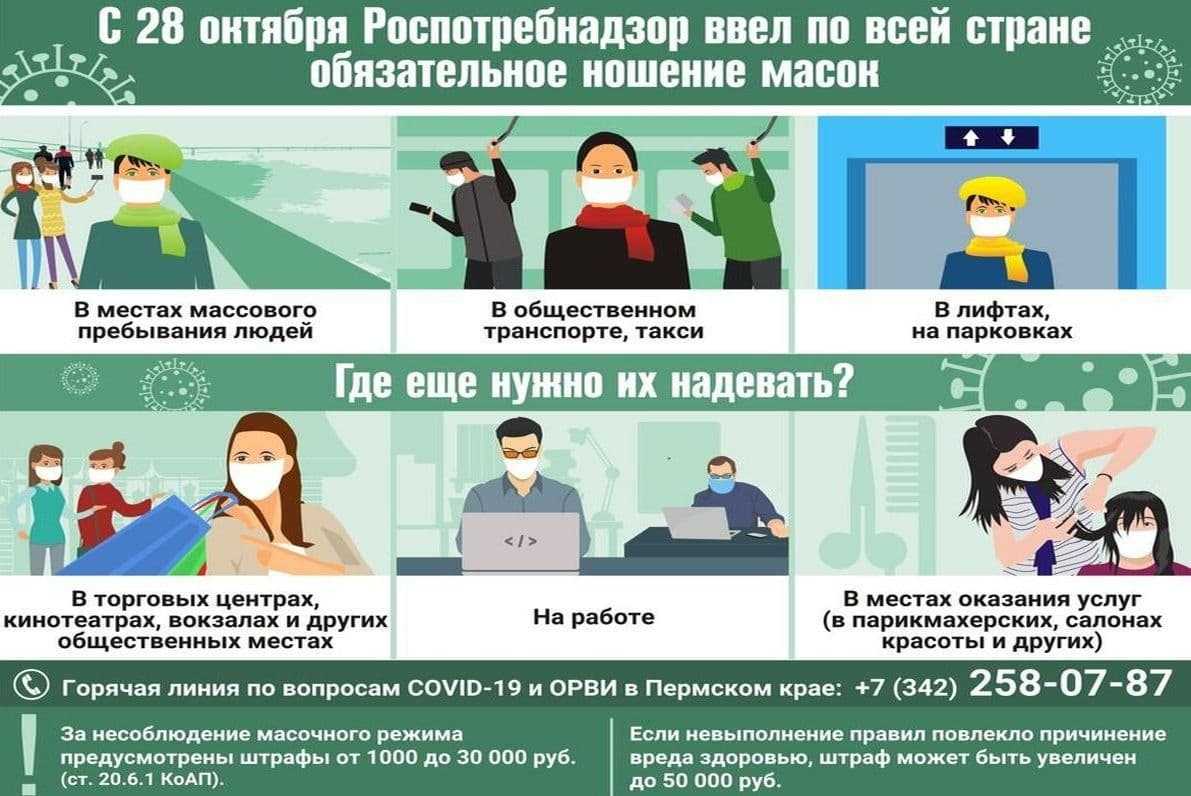 Роспотребнадзор рекомендовал или обязал носить маски? - кирпиков и партнеры