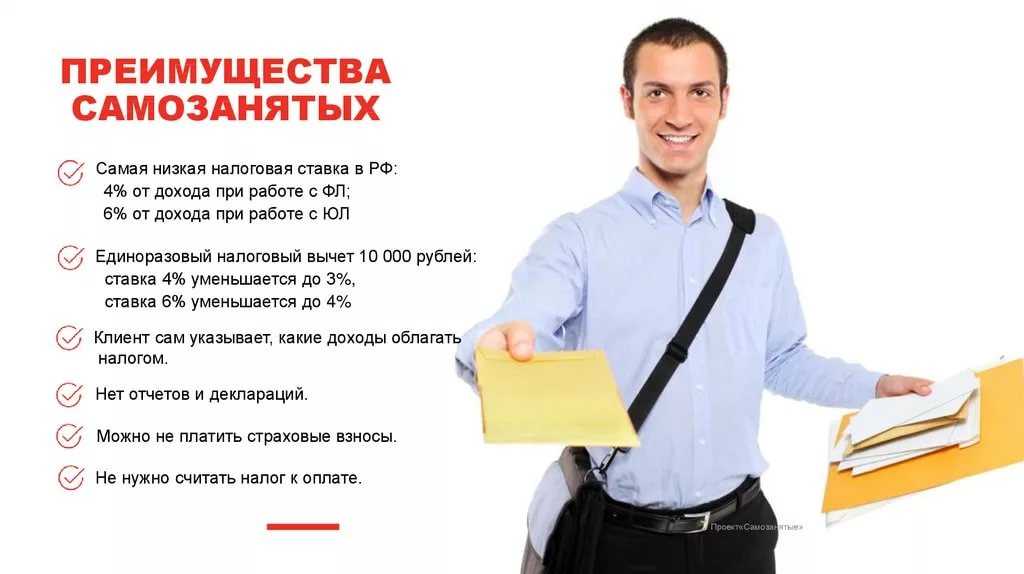Самозанятые граждане — виды деятельности
