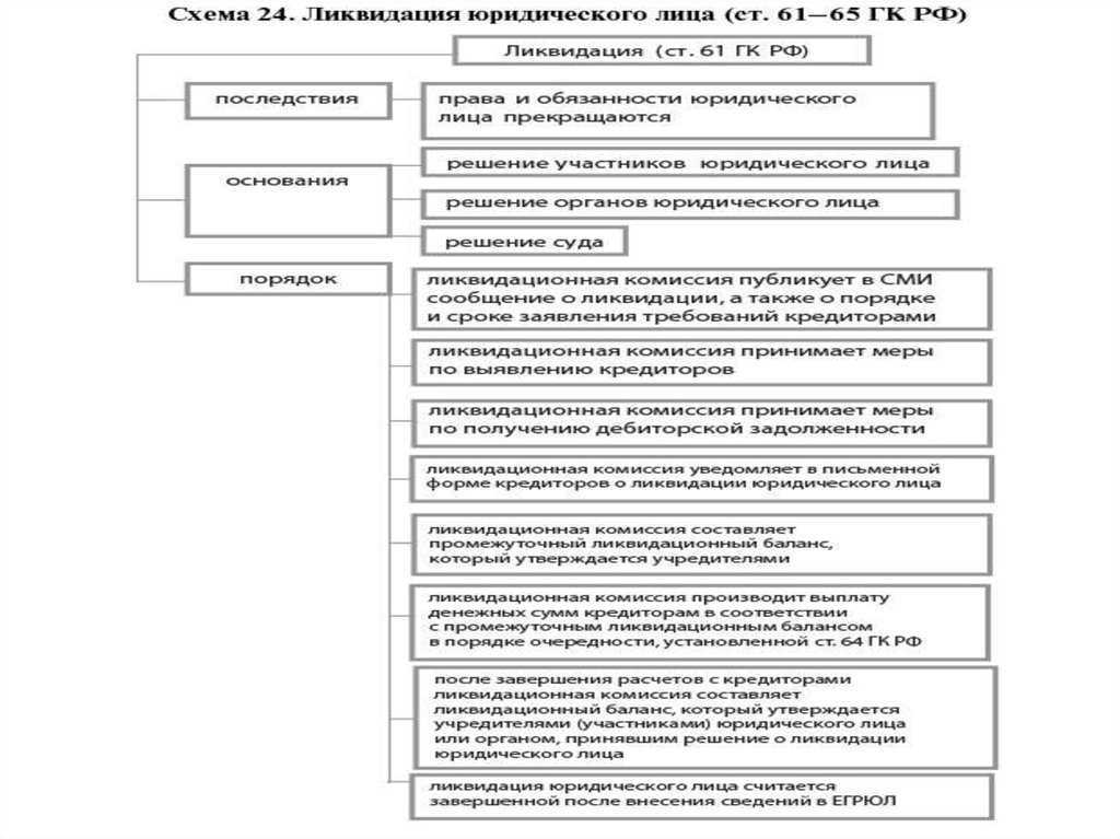 Ликвидация ооо пошаговая инструкция в 2024 году