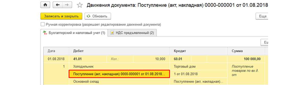 Что такое партионный учет