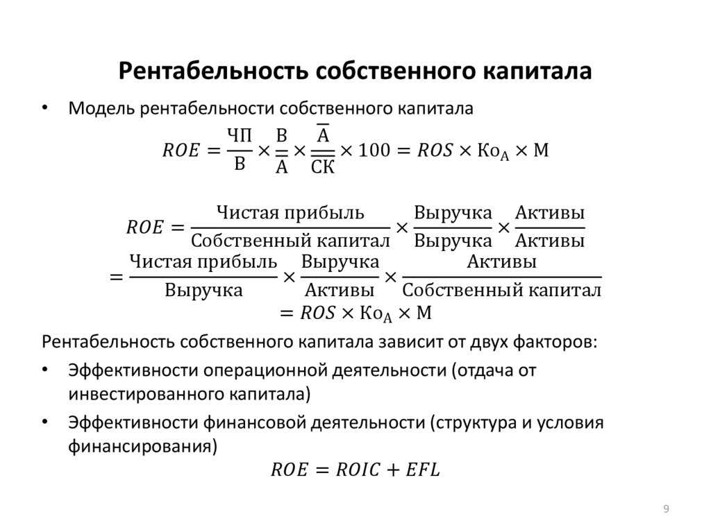 Финансовый анализ предприятия