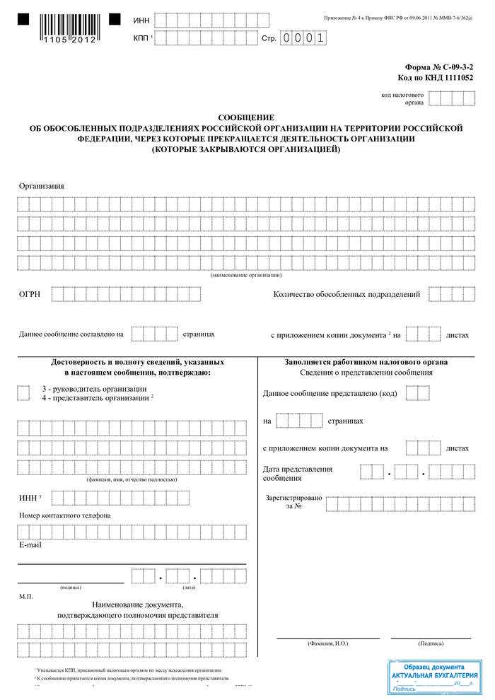 Закрытие обособленного подразделения, как снять с учёта обособку в 2024 году