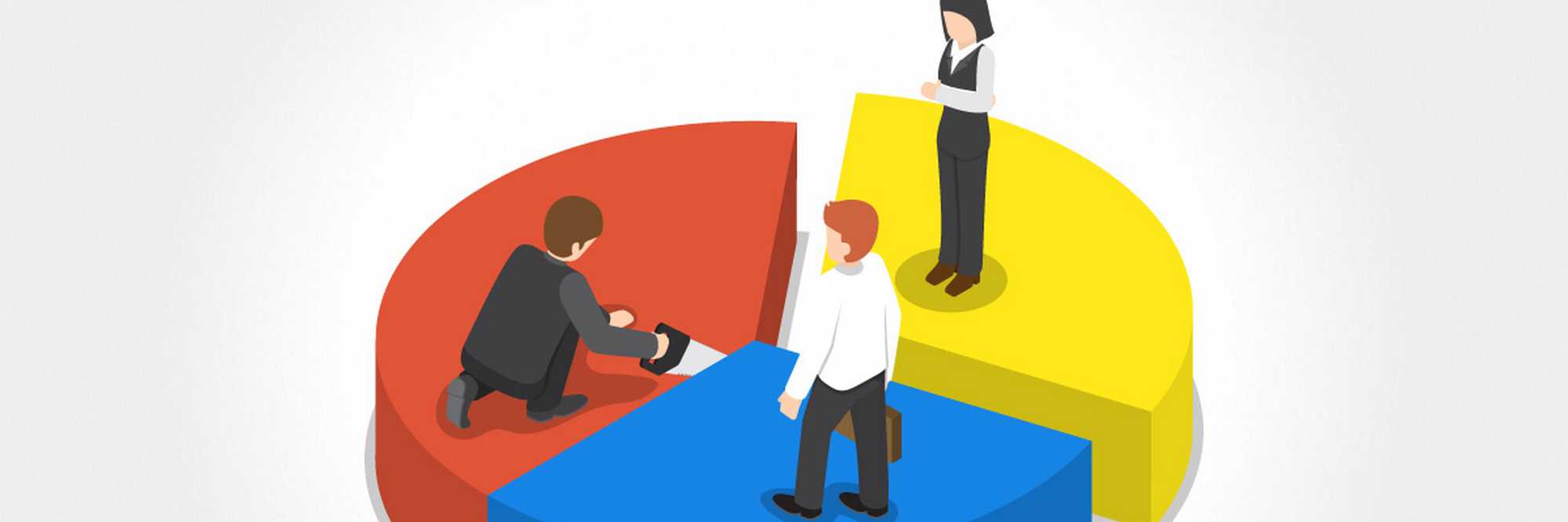 Как основателям стартапа поделить бизнес?