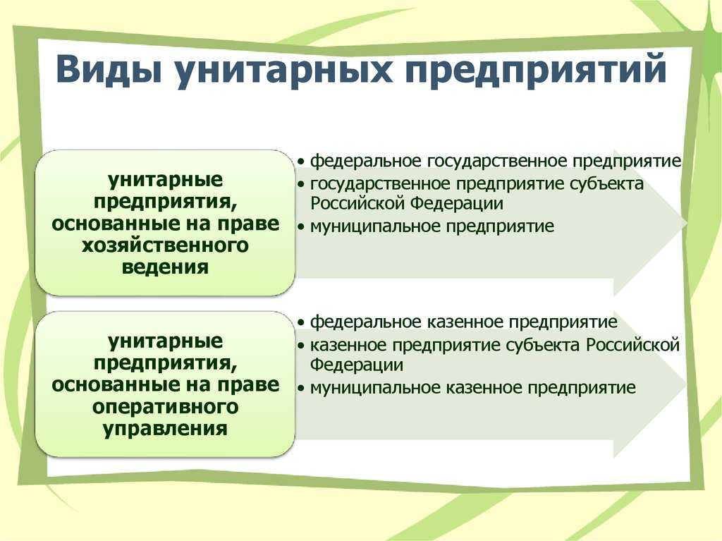 Государственное унитарное предприятие (гуп): цель создания, виды, особенности работы