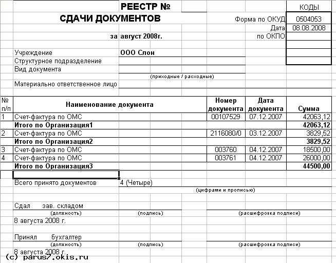 Единый реестр деклараций о соответствии