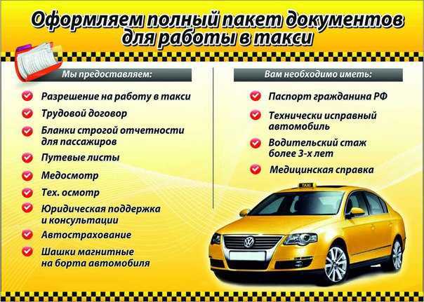 Как открыть свое такси с нуля: бизнес план