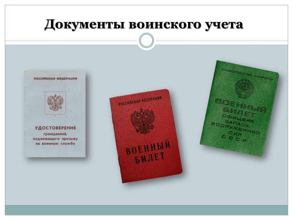 Воинский учет в организации