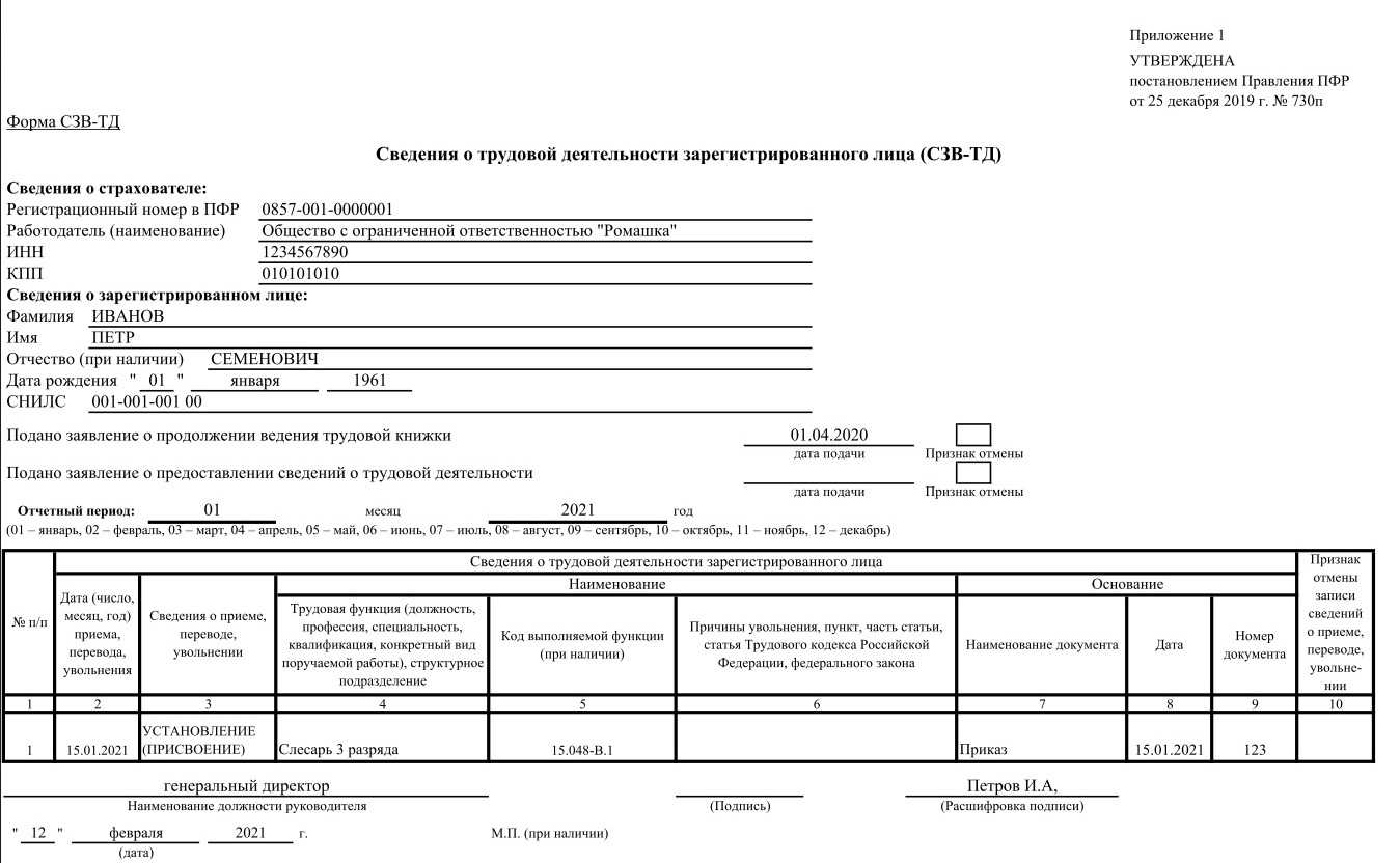 Какой код профессиональной деятельности у генерального директора