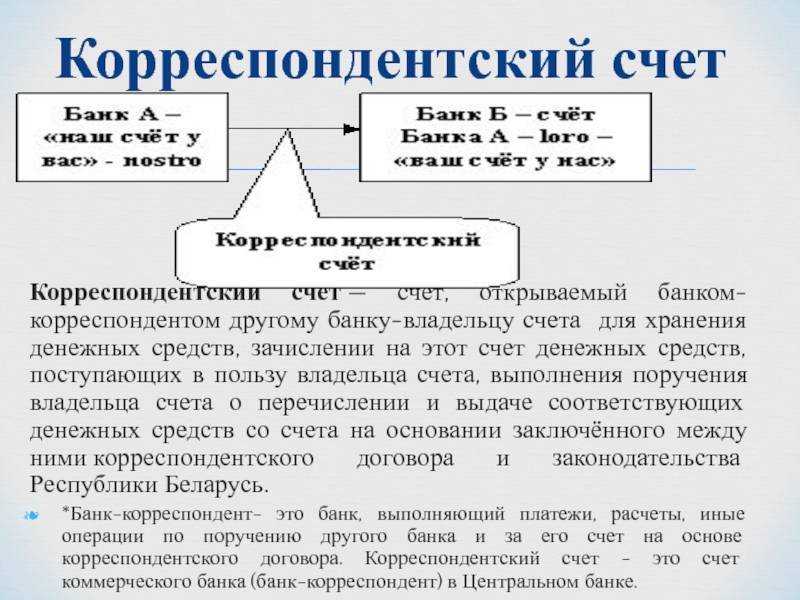 Корреспондентский и расчетный счет: в чем разница?