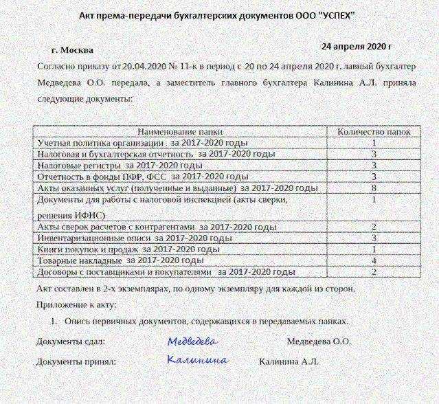 Акт приема передачи документов: образец 2024, особенности составления и инструкция по написанию | басакинское сельское поселение чернышковского муниципального района